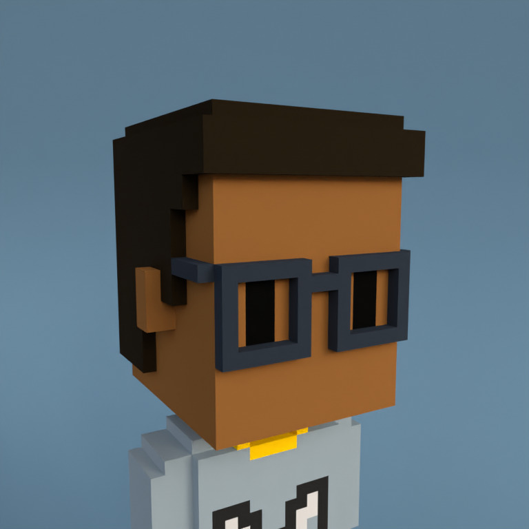 Meebit #7534 — Portrait