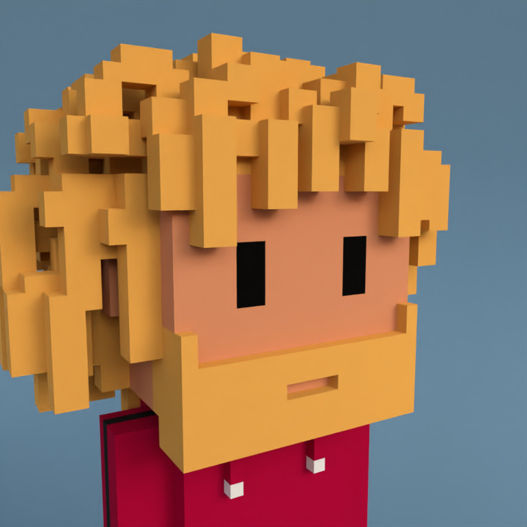 Meebit #7535 — Portrait