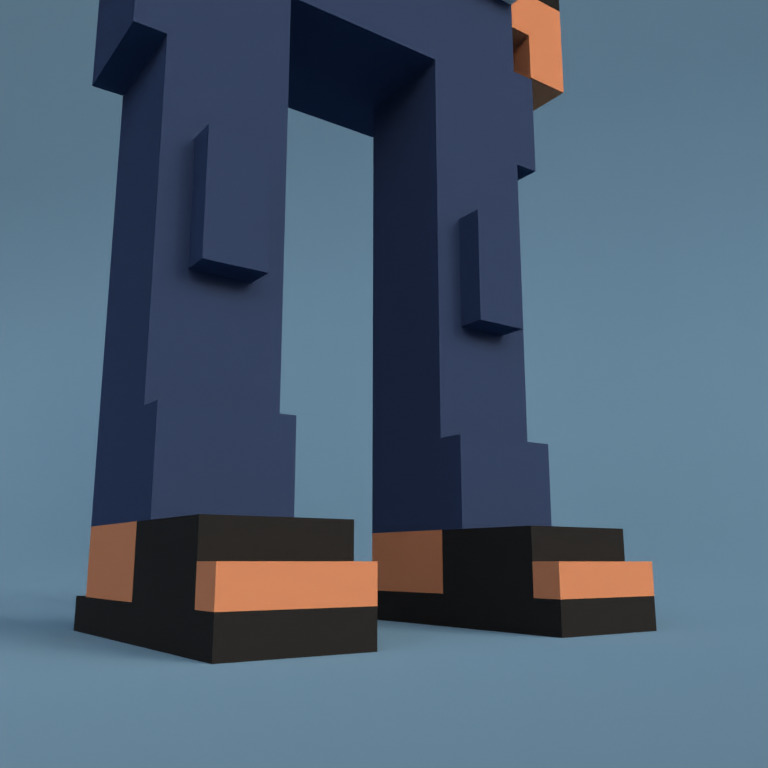 Meebit #7535 — Shoes