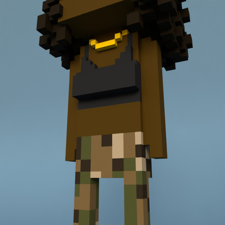 Meebit #7537 — Outfit