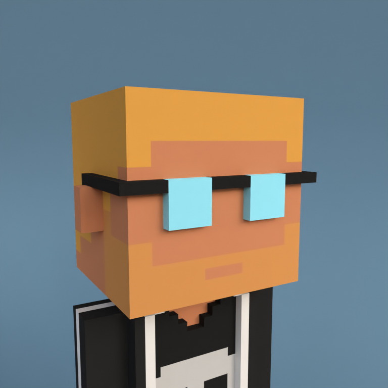 Meebit #7542 — Portrait