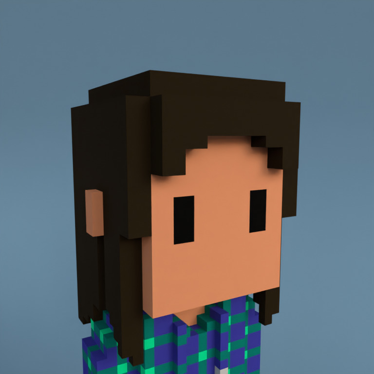 Meebit #7543 — Portrait