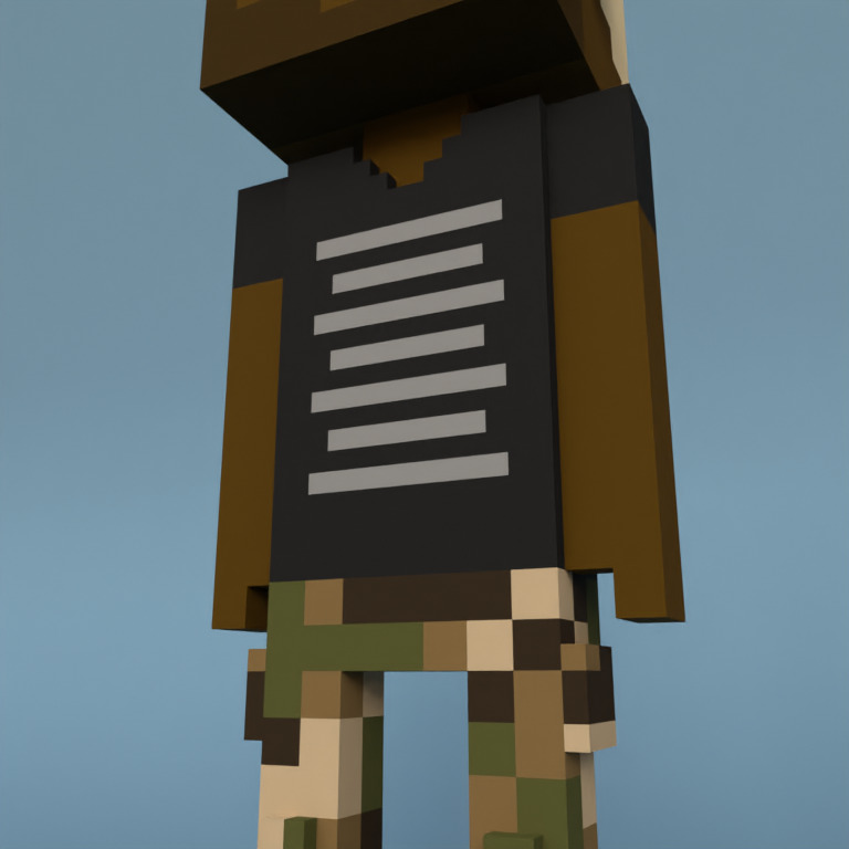 Meebit #7545 — Outfit