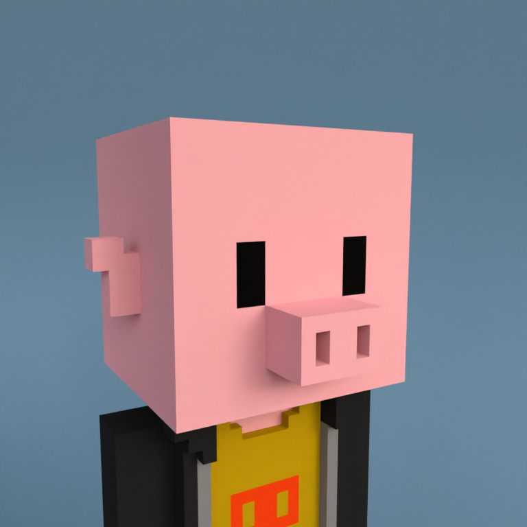 Meebit #7546 — Portrait