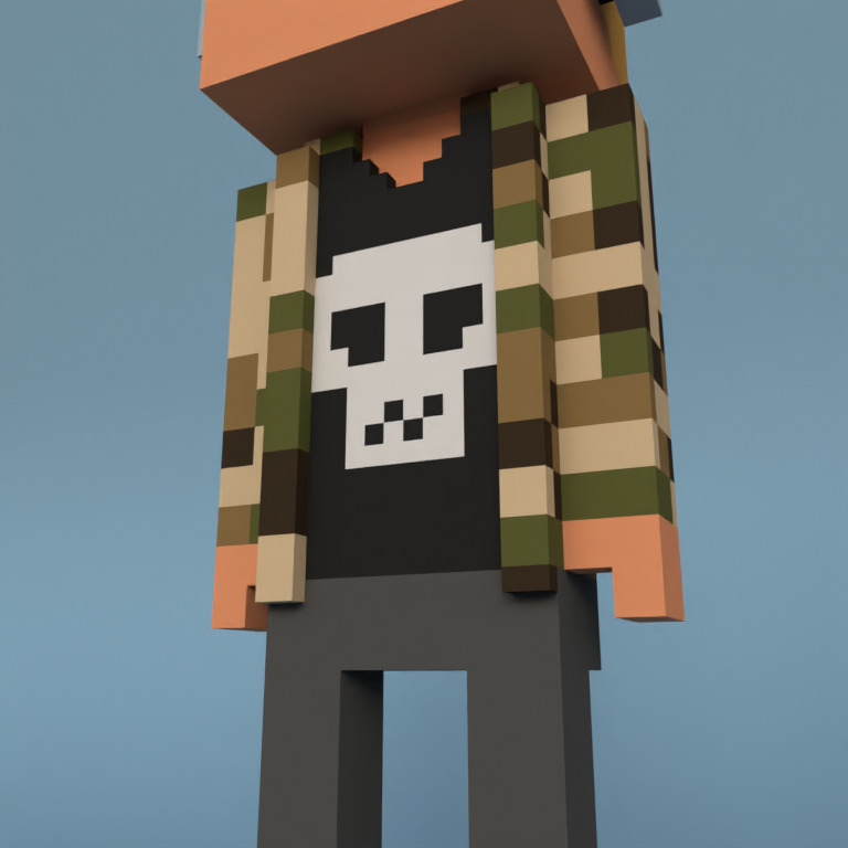 Meebit #7550 — Outfit
