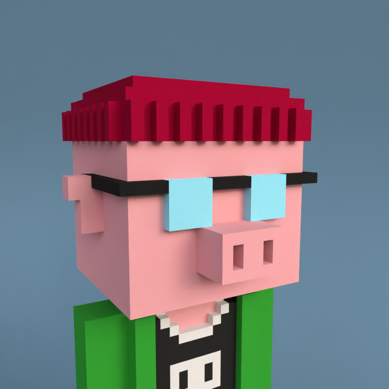 Meebit #7553 — Portrait
