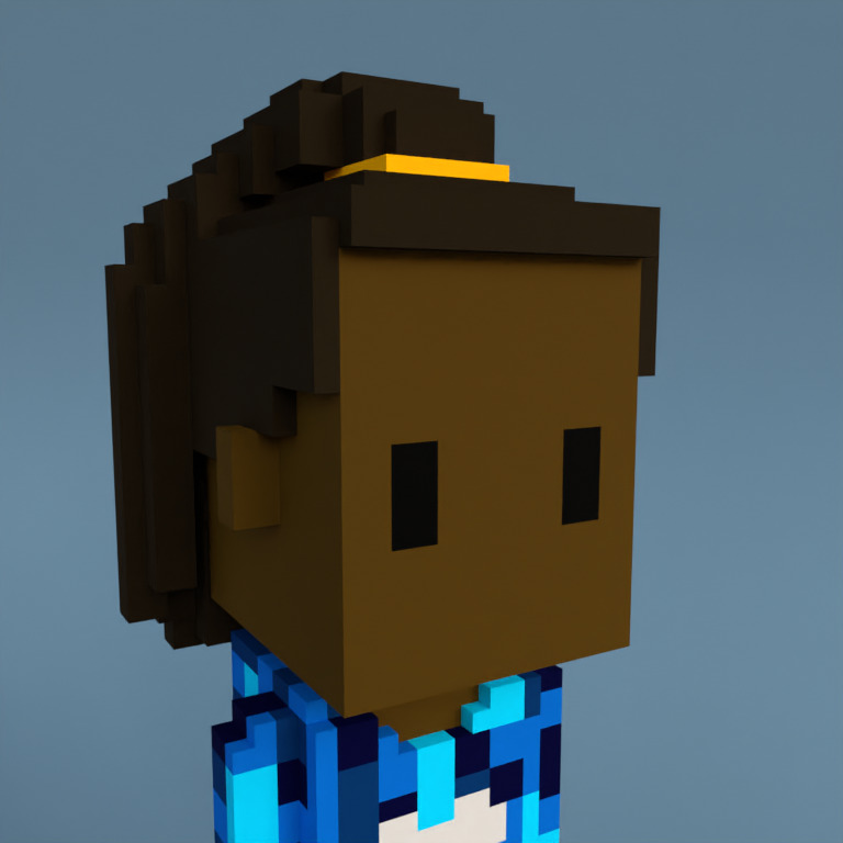 Meebit #7554 — Portrait