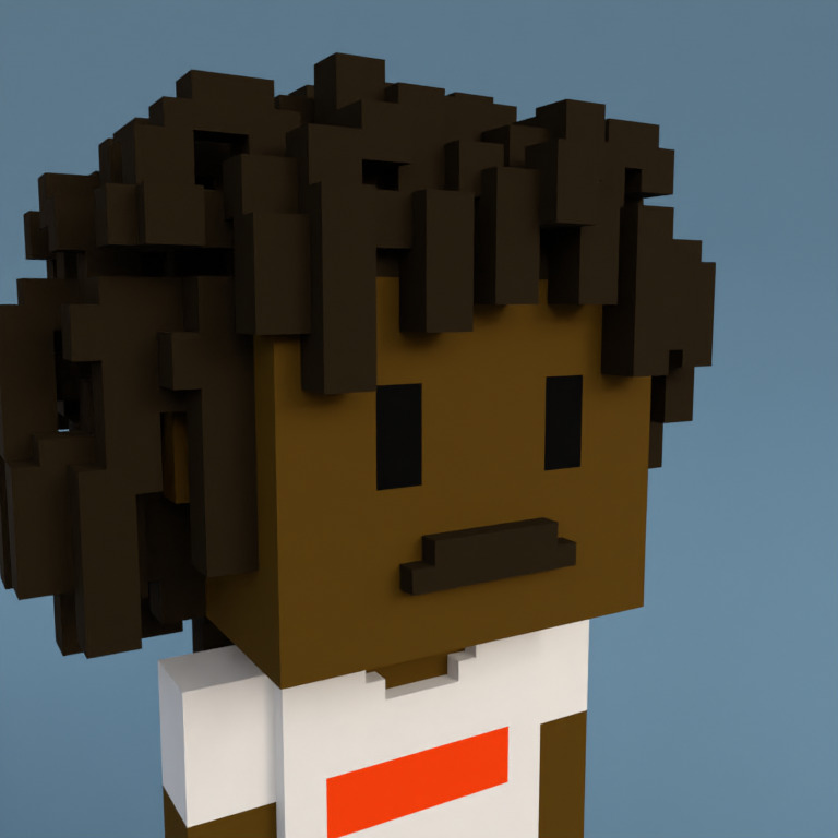 Meebit #7555 — Portrait