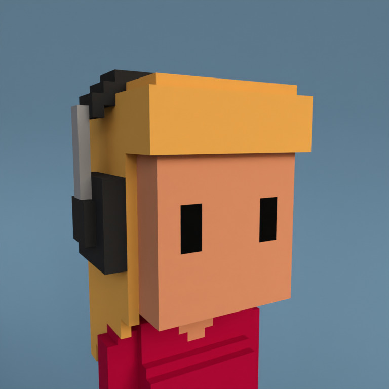 Meebit #7559 — Portrait