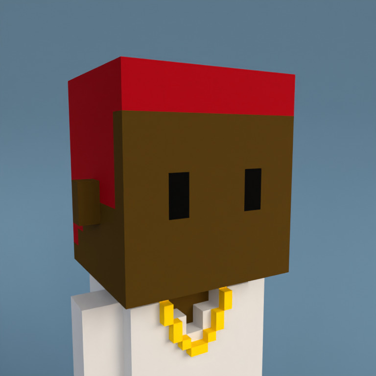 Meebit #7561 — Portrait