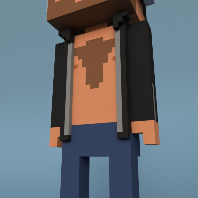 Meebit #7566 — Outfit