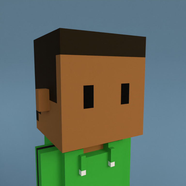 Meebit #7567 — Portrait
