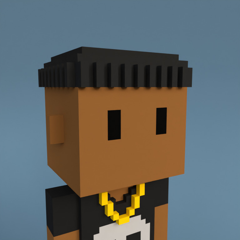 Meebit #7569 — Portrait