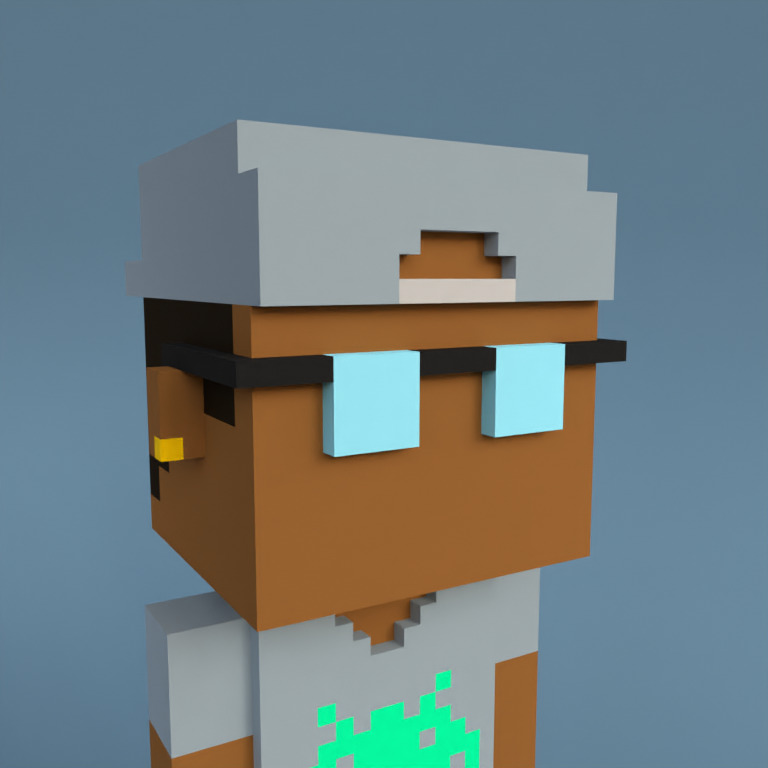 Meebit #7577 — Portrait