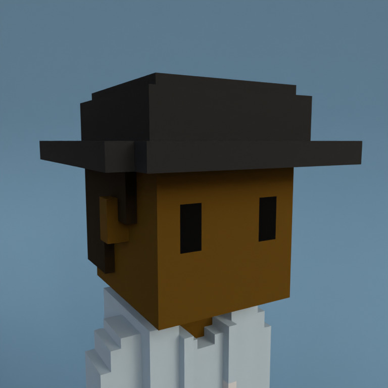 Meebit #7580 — Portrait