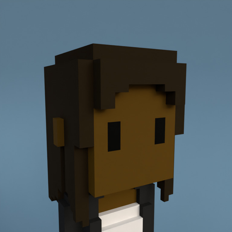 Meebit #7589 — Portrait