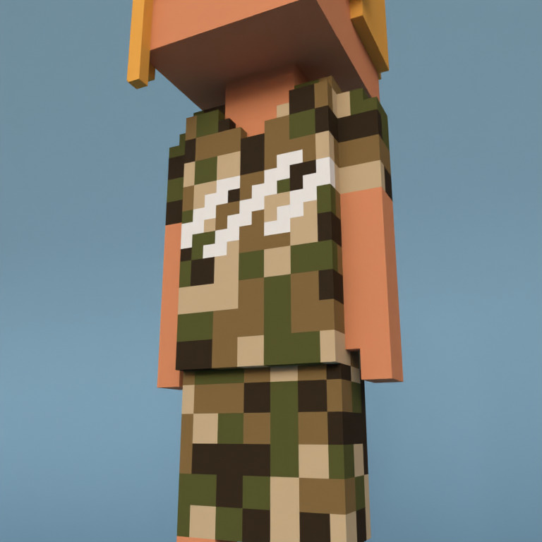 Meebit #7591 — Outfit