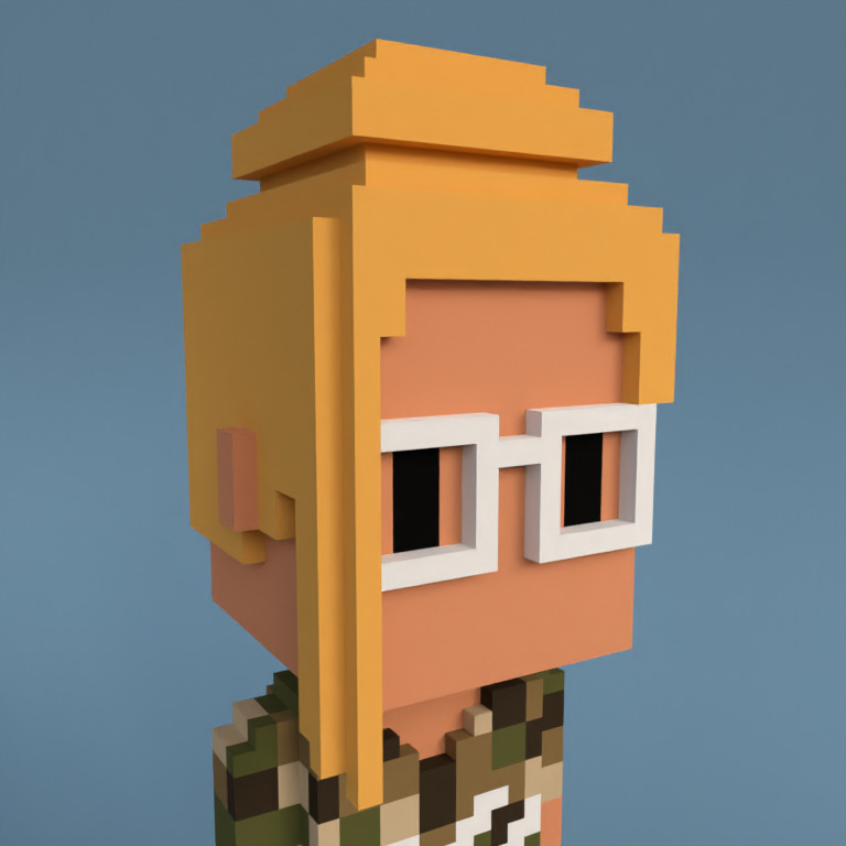 Meebit #7591 — Portrait