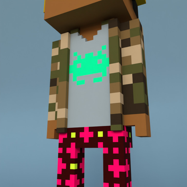 Meebit #7593 — Outfit