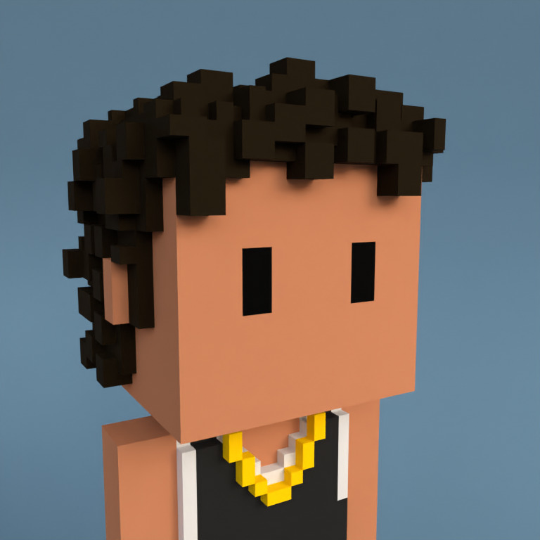 Meebit #7594 — Portrait