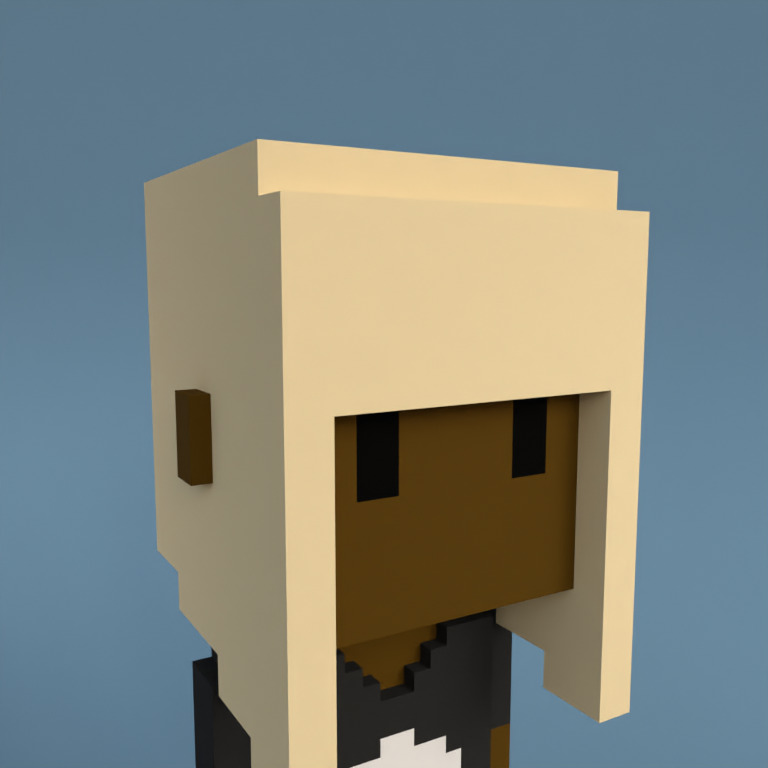 Meebit #7595 — Portrait