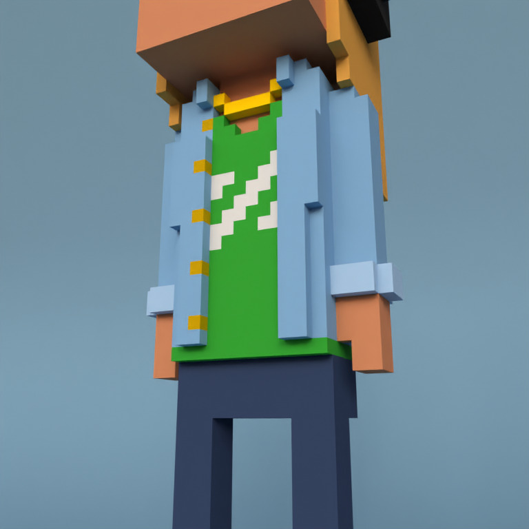 Meebit #7596 — Outfit
