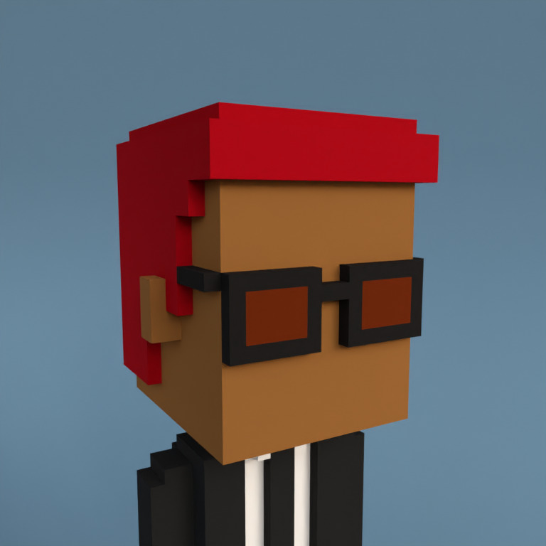 Meebit #7598 — Portrait