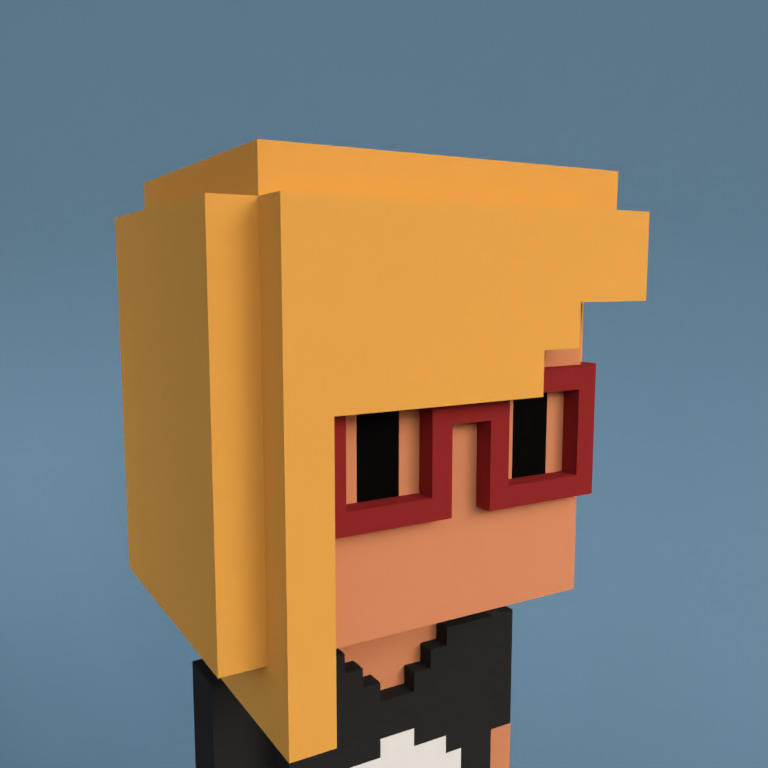 Meebit #7599 — Portrait