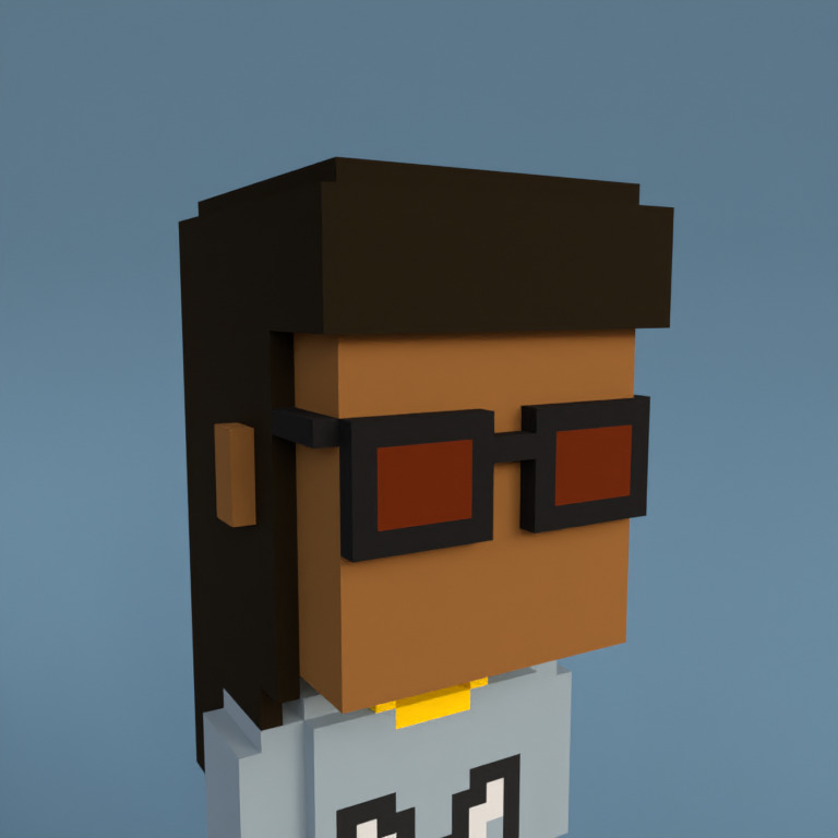 Meebit #7601 — Portrait