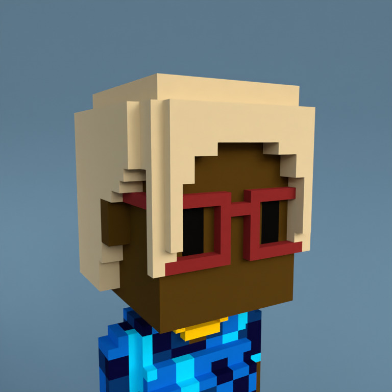 Meebit #7604 — Portrait