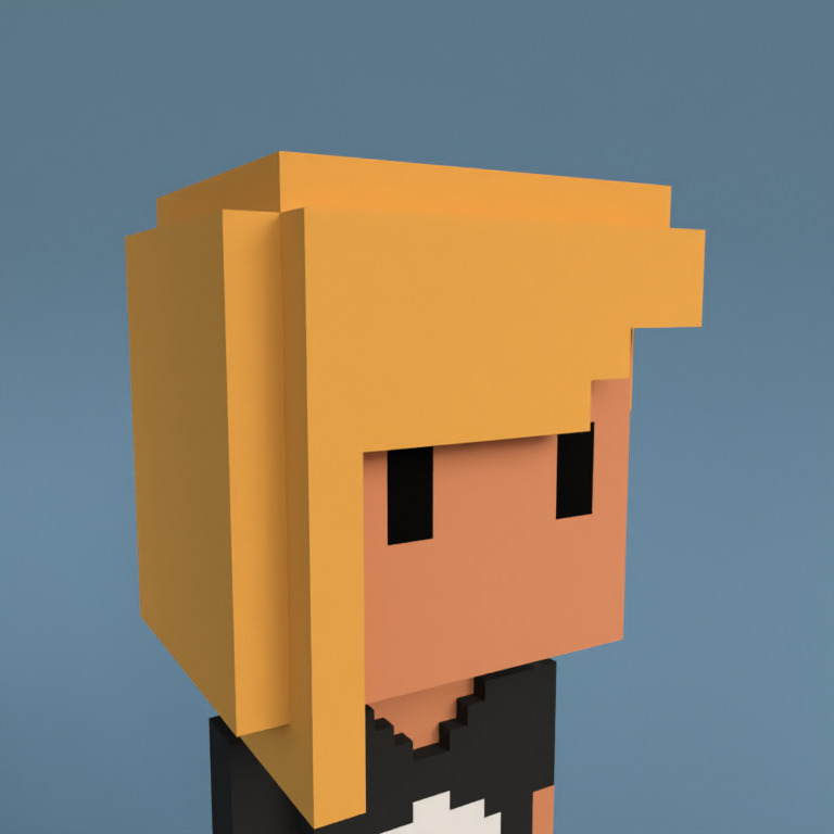 Meebit #7605 — Portrait