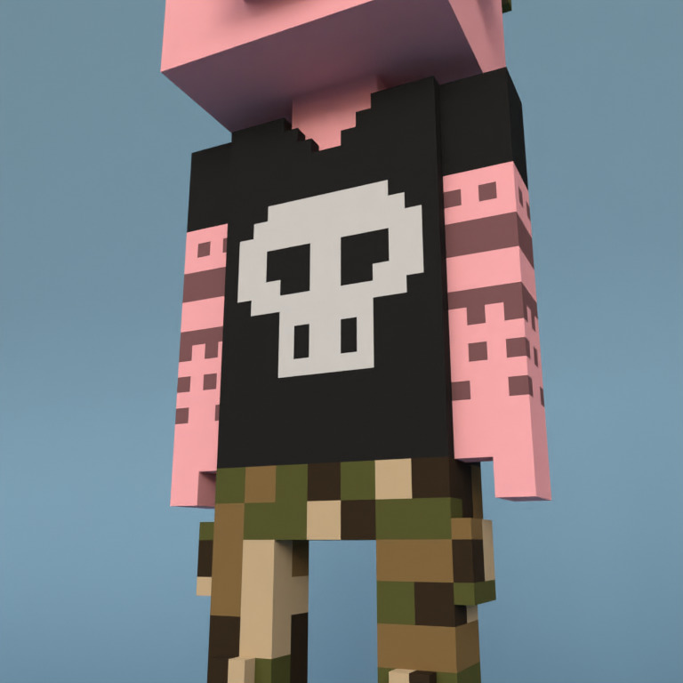Meebit #7606 — Outfit