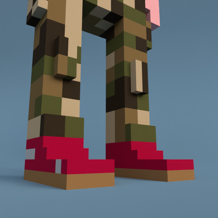 Meebit #7606 — Shoes