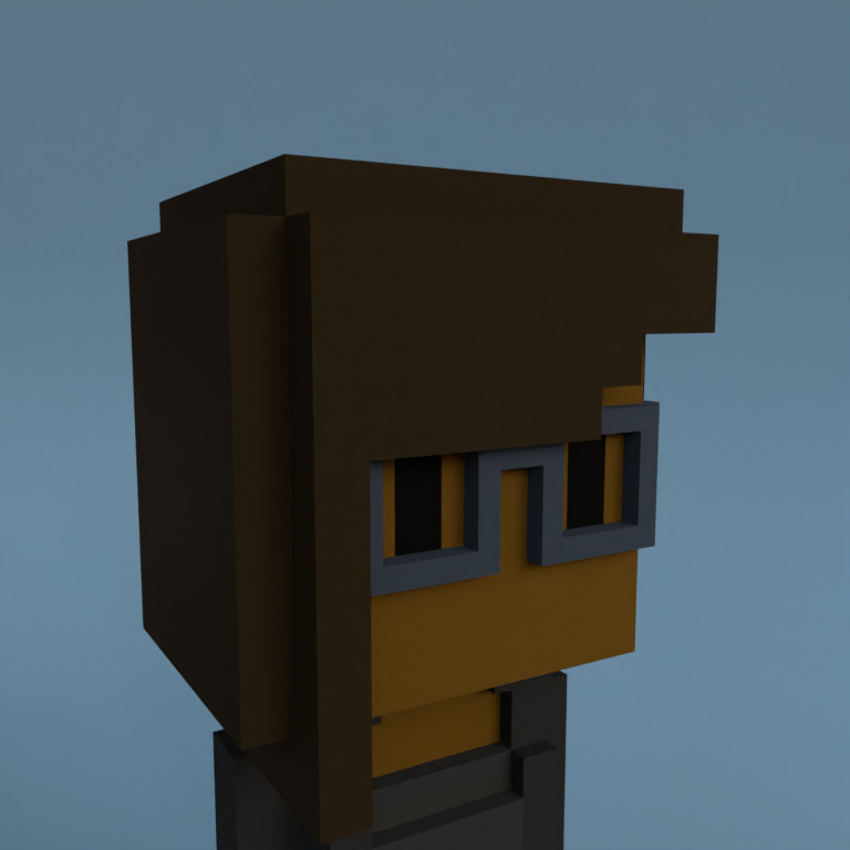 Meebit #7607 — Portrait