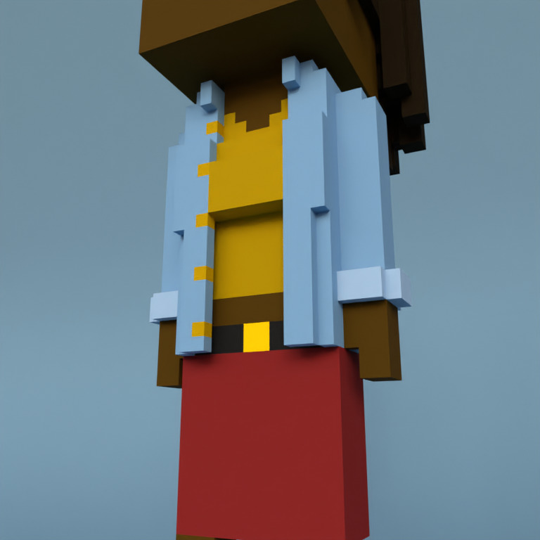 Meebit #7610 — Outfit