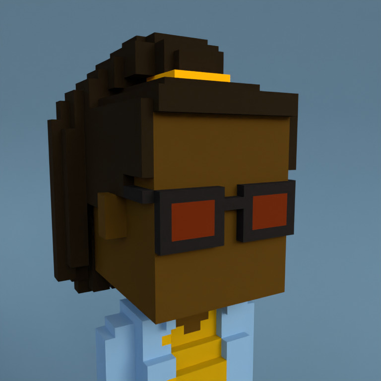 Meebit #7610 — Portrait