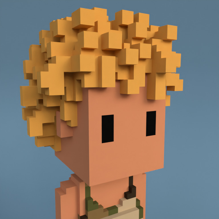 Meebit #7611 — Portrait