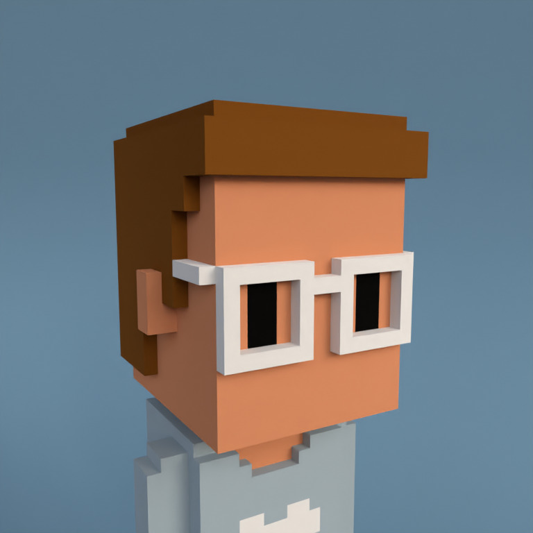 Meebit #7612 — Portrait