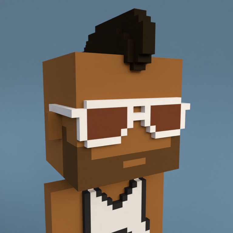 Meebit #7613 — Portrait