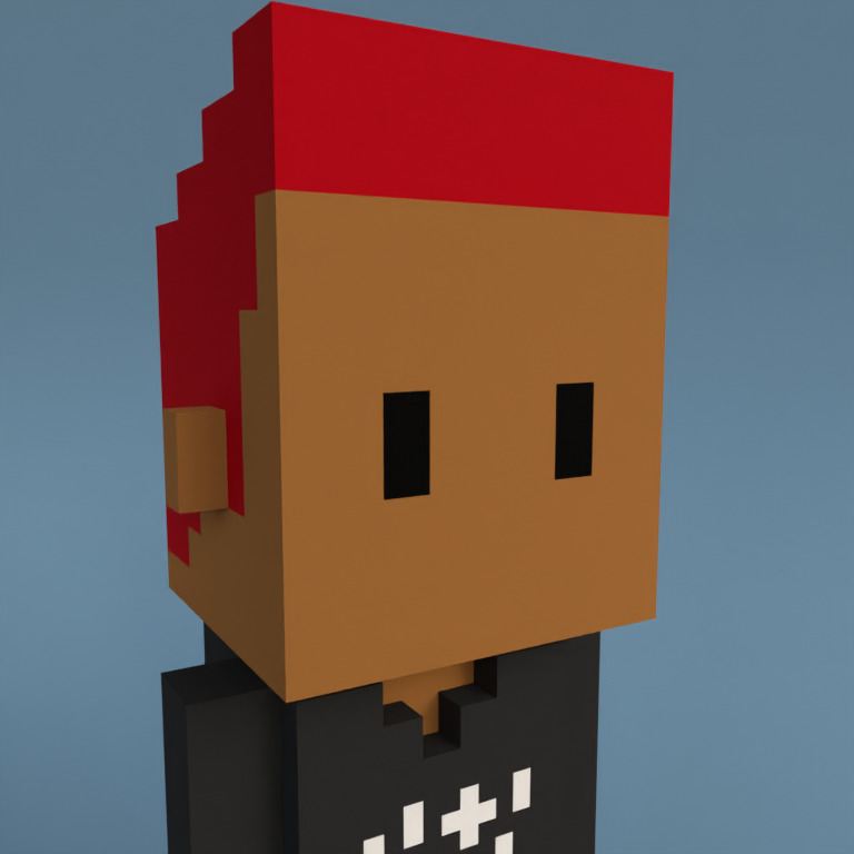 Meebit #7616 — Portrait