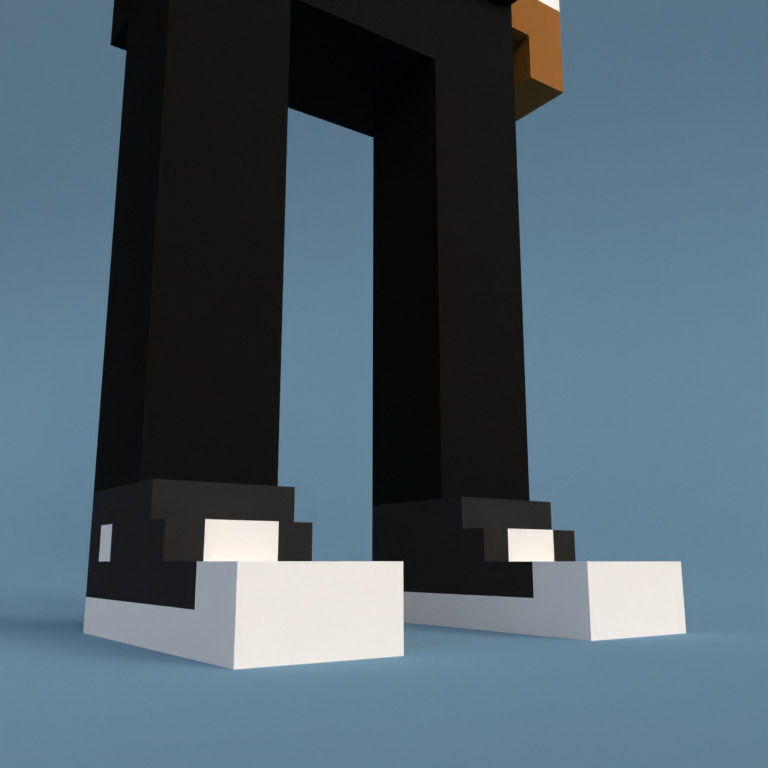 Meebit #7617 — Shoes