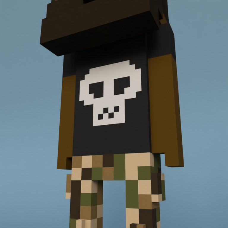Meebit #7618 — Outfit