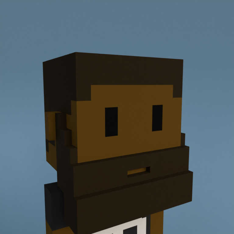 Meebit #7618 — Portrait