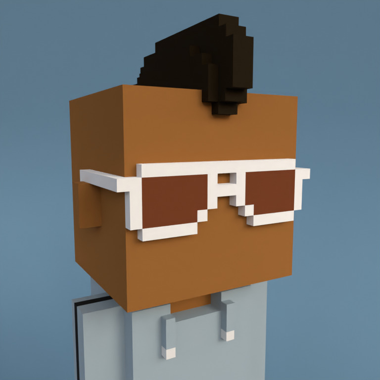 Meebit #7619 — Portrait