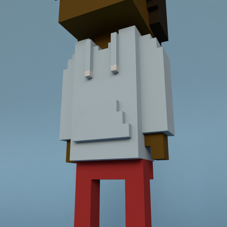Meebit #7621 — Outfit
