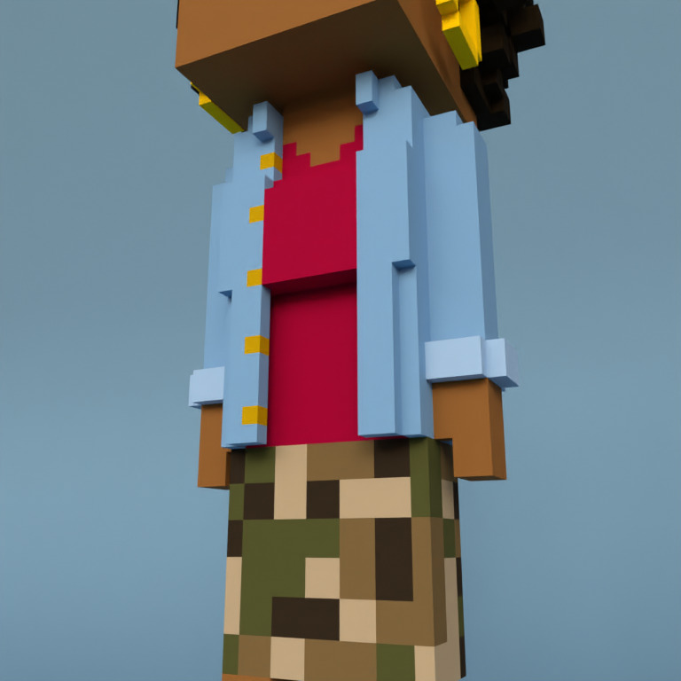 Meebit #7623 — Outfit