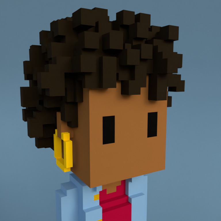Meebit #7623 — Portrait