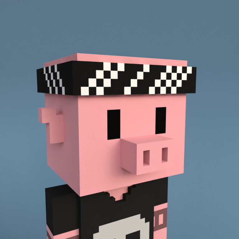 Meebit #7624 — Portrait