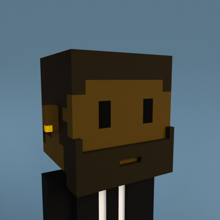 Meebit #7625 — Portrait