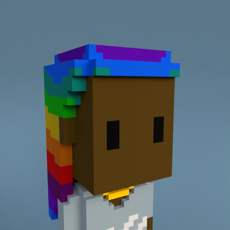 Meebit #7627 — Portrait